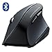 SANWA Bluetooth Ergonomic Mouse, Optical Vertical Computer Mice, Reduce Wrist Strain, (800/1200/1600 DPI, 6 Buttons) Compatible with MacBook, Laptop, Windows, Mac OS, Android for Office & Gaming