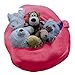 Stuffed Animal Bean Bag Storage - “Soft ’n Snuggly” Comfy Plush Fabric Kids Prefer Over Canvas - Replace Your Mesh Toy Hammock or Net - Store Blankets & Pillows Too