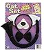 Forum Novelties Animal Costume Set Black Cat Ears Nose Tail with Sound Effects