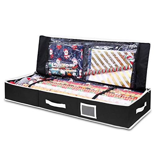 gift bolsa and wrapping paper storage