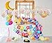 Happy Birthday Rainbow Banner Decoration Set | 16 Pack Bright Confetti Balloons Pre-Filled | 16FT Colorful Garland