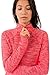 RBX Activewear Women's Fleece Sweatshirt Fashion Pullover With Pockets, Zip Mock Neck and Thumb Holes