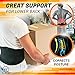 FITGAME Back Brace Lower Back Support Belt for Pain Relief | Sciatica, Herniated Disc and Scoliosis for Men and Women – Adjustable Straps and Removable Lumbar Pad 3X-Large (49-54 inch)