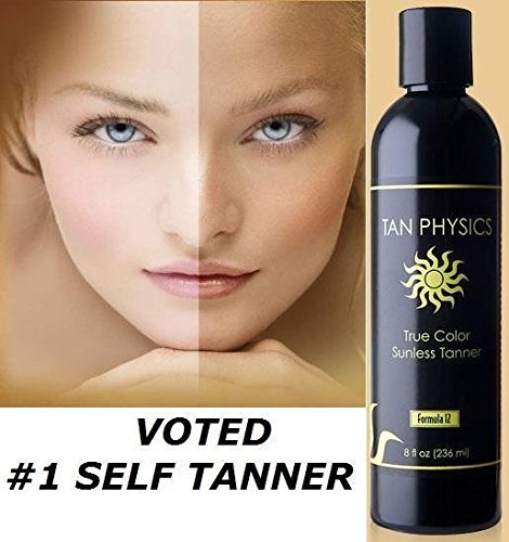 Tan Physics True Color Rated #1 Sunless Tanner Tanning Lotion