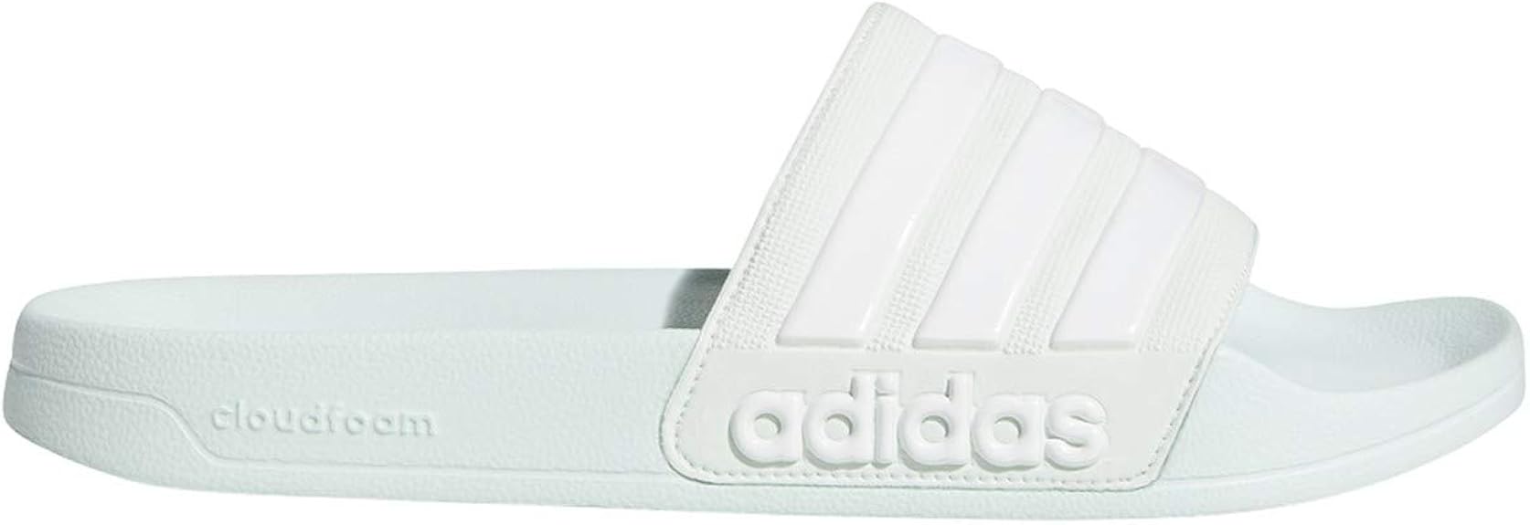 adidas men's cloudfoam adilette flip flop