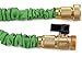 GrowGreen Expandable Garden Hose 100 Feet Strongest Expandable Hose With All Brass Connectors,8 Pattern Spray Nozzle And High Pressure - Resistance Latex.