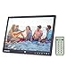 15 inch Digital Photo Frames, Andoer Digital Picture Frame 1280 x 800 HD Resolution 16:9 Wide Picture Screen with Zoom Rotate Music Video Playback Infrared Remote Control