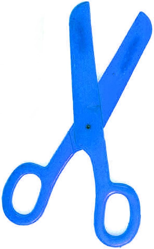 Giant Scissors Prop (17") Blue Toys & Games
