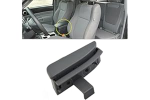 SundiooK Plastic Center Console Latch for Toyota Tacoma 2005-2012, Gray, for OE 58910AD030B0