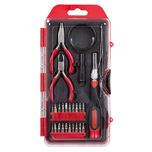 Stalwart 75HT4025 Precision Electronics, Repair & Hobby Tool Set