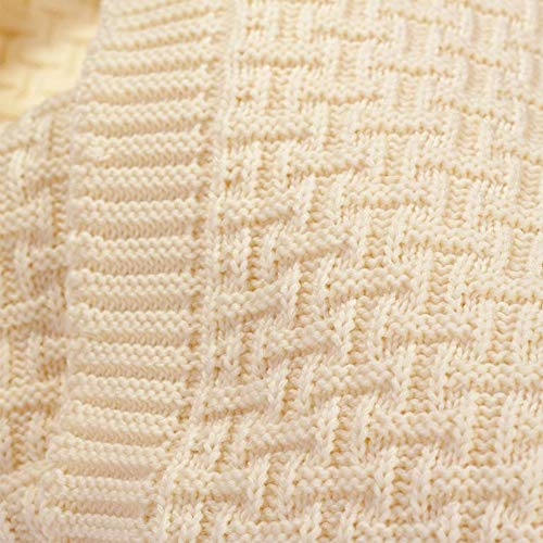 Wallaboo Baby Blanket Eden, Vanille - Thumbnail 4