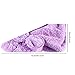 Pretty See Hair Drying Towels Ultra Absorbent Microfiber Drying Cap, Purple & Blue, 2 Pcs/Set