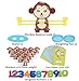 Balance Math Game Counting Toy - Monkey Balance Cool Math Game for Girls & Boys | Fun, Educational Children's Gift & Kids Toy STEM Learning Ages 3+