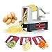 Spiral Vegetable Slicer 3 Blades Multifunctional Handheld Vegetable Shredder Veggie Pasta Zucchini Spaghetti Noodle Maker (Grey)