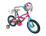 Dynacraft 8048-15ZTJ Girls Hello Kitty Bike, Pink/Blue, 14-Inch