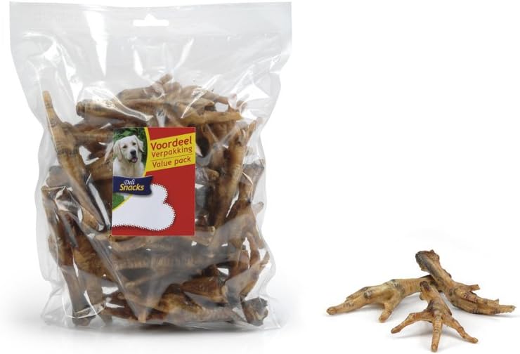 Other Beeztees Chicken Feet Value Pack 500g, clear