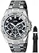 GUESS Men's U10514G1 Bold Stainless Steel Interchangeable Strap Sport Watch