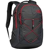 The North Face Jester Backpack, TNF Dark Grey/TNF Red