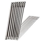 Wolfride Torx Head Screwdriver Bit Set 1/4 Inch Hex