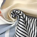 YOUR SMILE Silk Like Scarf Square Satin Hair Scarf Fashion Neck Scarfs for Women 27'' x 27'' YOUR SMILE Silk Like Scarf Square Satin Hair Scarf Fashion Neck Scarfs for Women 27'' x 27''