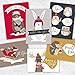 Woodland Animals Holiday Cards / 36 Cards With White Envelopes Pack / 6 Winter Forest Animal Designs/Cheerful Seasonal Verses Inside / 4 5/8