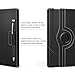 MoKo Case for Fire HD 10 Tablet (7th and 9th Generation, 2017 and 2019 Release) 10” - 360 Degree Rotating Swivel Stand Cover with Auto Wake/Sleep for Fire HD 10.1 Inch, Black