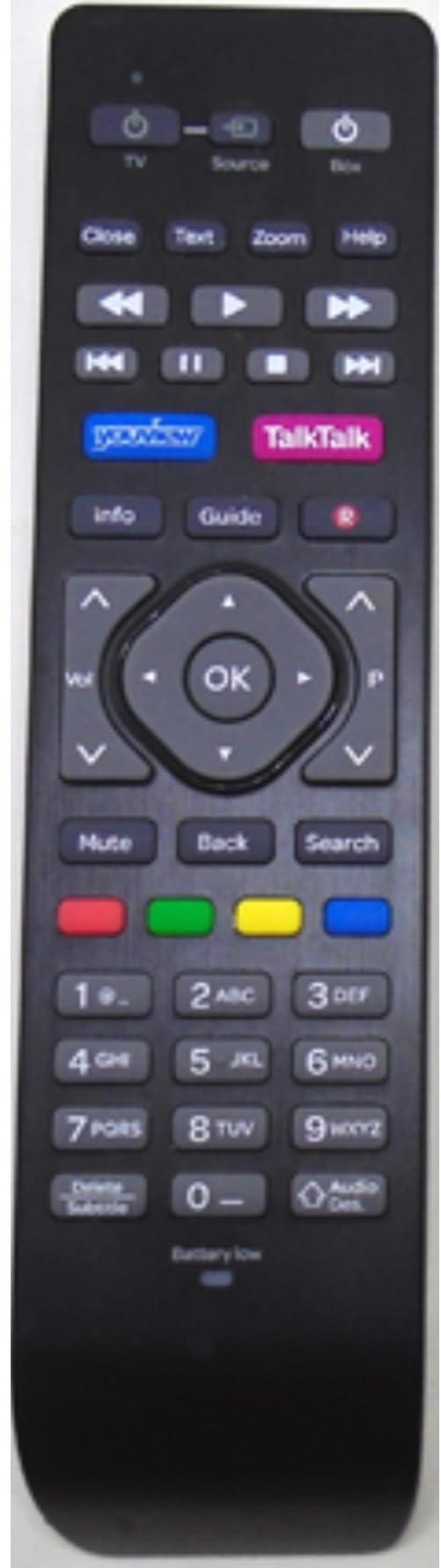 TALK TALK V3 REMOTE. TalkTalk YOUVIEW RC3134701/01B REMOTE CONTROL VERSION 3.