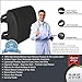 100% PU Memory Foam - Lumbar Pillow - Lumbar Support - Back Pillow by KWNZ Lumbar – Ergonomic Design for Back Pain Relief & Support, Corrects Posture, Reduce Pressure to Lumbar Spine Car, Home, Office