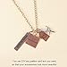 Pandahall 10pcs Red Copper Brass Blank Stamping Tag Pendants Metal Alphabet Letter Stamps Charms for Jewelry Necklace Makings 1.61x0.27 inch Rectangle