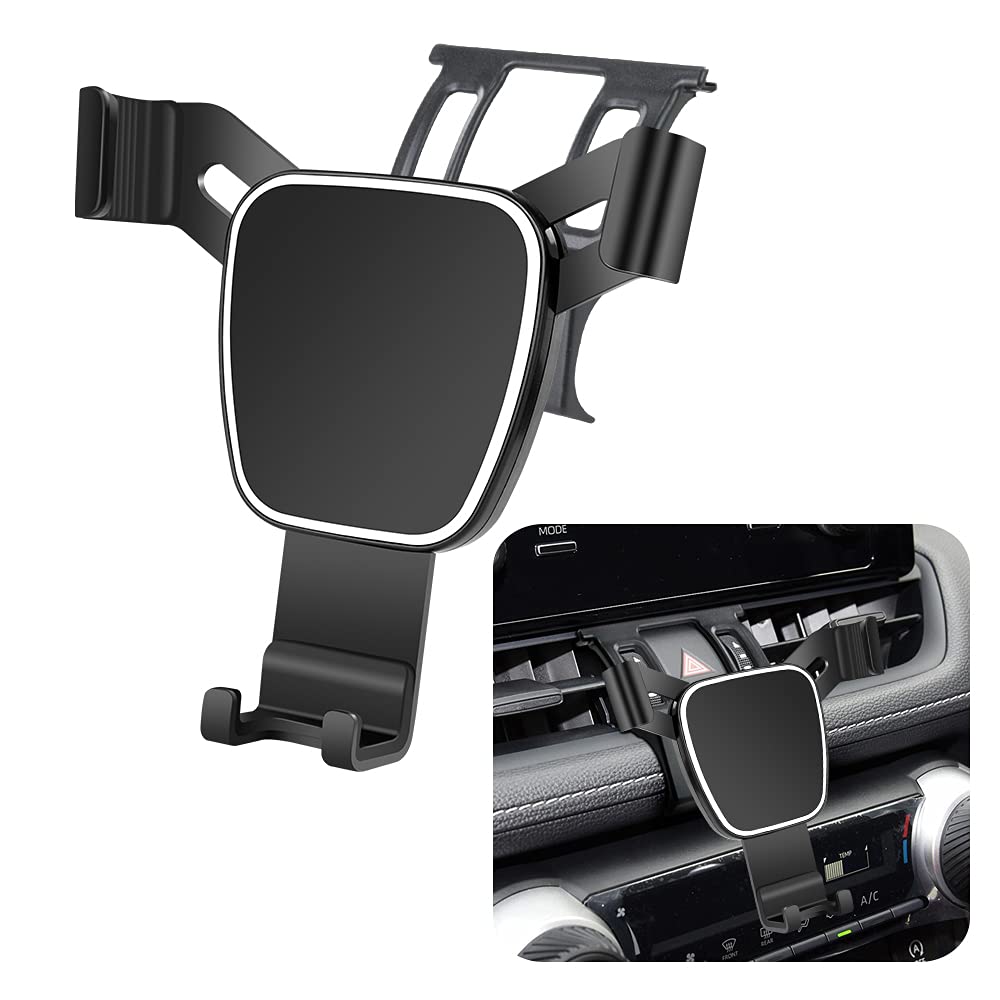 Photo 1 of musttrue Car Phone Holder for Toyota RAV4 2019-2025,Hybrid XSE Limited,Prime XSE 2021-2025 Auto Accessories Navigation Bracket Interior Mobile Cell Phone Mount?Not Fit RAV4 LE,XLE,Prime SE?