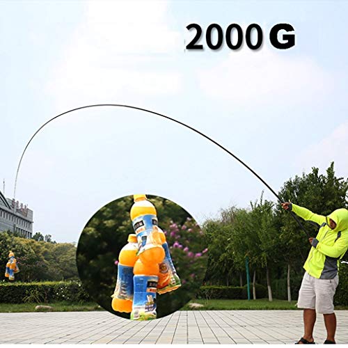 JIE KE Angelausrüstung Ultraleichter super hart tragbarer Teleskop-Einstellbarer Angelrute Karpfencarbon-Angelruten… – Bild 7