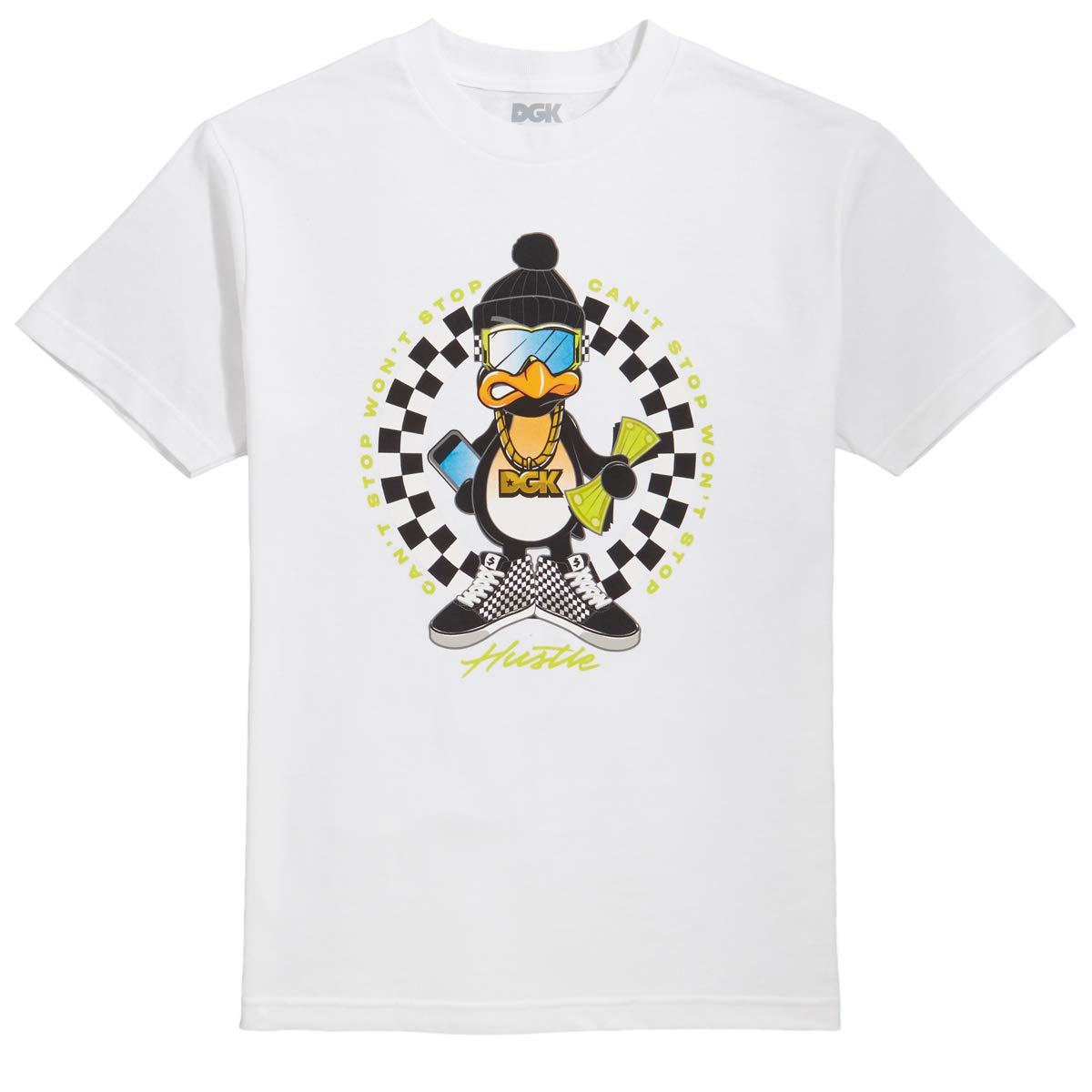 DGK Can't Stop T-Shirt - White- Buy 