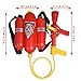 FUN LITTLE TOYS Fireman Toys Backpack Blaster Extinguisher with Nozzle and Tank Set Children Outdoor Water Toy, Water Fighting Play Toys, Beach Toy, Summer Toys, Bath Toy for Kids Gifts