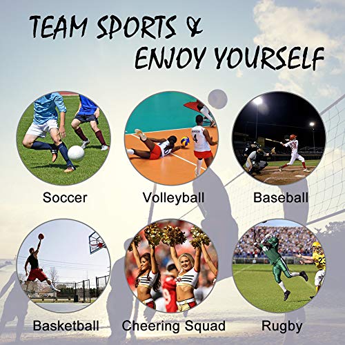 image for DD DEMOISELLE Knee High Soccer Socks, Men Women Good Quality Sport Lon