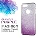 iPhone 7 Plus Case Case Hanlesi Fashion Glitter Shiny Gradient Bling Silicone Protective Cover for Apple Phone 7P Plus 5.5 inch for Girl Boy 2017 New with Lanyard Hole Purple