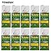thkfish Sabiki Fishing Rigs Freshwater Saltwater Beach Fish Skin Sabiki Feather Bait Rigs 10Packs(10bags) #16-#20