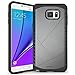 Samsung Galaxy Note5 Armor Case - JOTO Hybrid Dual Layer Armor Galaxy Note 5 Cover Case, Protective Case for Samsung Galaxy Note 5, SM-N920 (Grey)