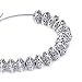 April Ya 100 Pieces 6 mm Antique Silver Spacer Beads European Style Beads for Jewelry Making