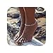 ZEALMER Boho Vintage Beads Tassel Anklet Retro Style Beads Flower Ankle Foot Chain Jewelry (Turquoise Starfish Anklet)