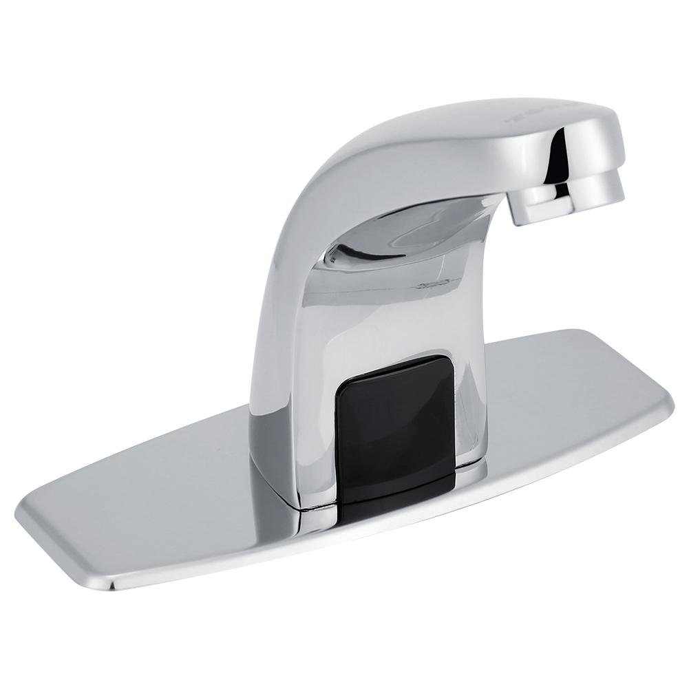 Automatic Infrared Sensor Faucet, Zinc Alloy Hands-Free Tap for Bathroom Kitchen Basin Sink Water Tap with Control Box