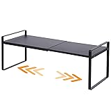 Expandable Cabinet Shelf Organizer Riser for