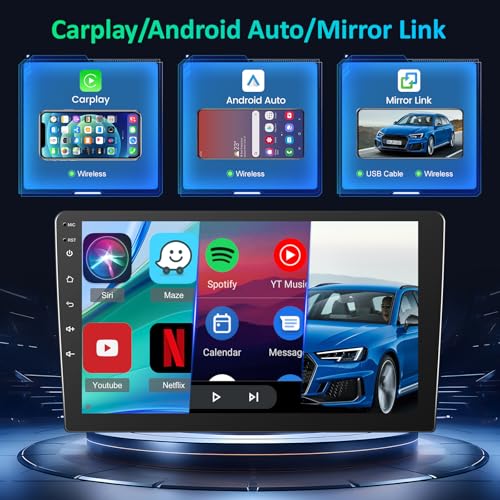 Android Car Radio 4+64G for Mercedes Benz Viano 2004-2011 / Vito 2010-2015, 9 Inch IPS Touch Screen 1280 x 720, Wireless CarPlay, Android Auto, GPS, WiFi, DSP + AHD Camera