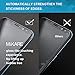 MiiKARE Samsung Galaxy S8 Plus / S8+ [Wet Applied] [Case Friendly] HD Clear Screen Protector Film [No-Lifting] [Easy Installation] [2+1 in Pack]