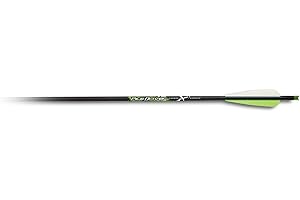 Carbon Express PileDriver Fletched Carbon Crossbolt with 4-Inch Vanes, 6-Pack