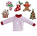 The Elf on the Shelf Holiday Outfit Accessory Value Pack - 3 Different Sets in One - Donut Be Naughty PJs, Customizable 6pc Ugly Sweater Outfit, and Snow Tube, Earmuffs, & Scarf Set