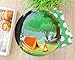 BLUE PANDA Disposable Plates - 80-Count Paper Plates, Camping Party Supplies for Appetizer, Lunch, Dinner, and Dessert, 9 Inches in Diameter