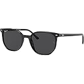Ray-Ban Unisex Rb2197f Elliot Low Bridge Fit Square Sunglasses