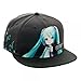 BIOWORLD Hatsune Miku Black Snapback Cap