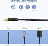 AGPTEK 6m Cable Tidy Sleeve Wire Management Wrap Animal Proof Flame Retardant view 4
