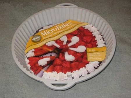 Wilton - Molde para tartas (microondas, 25,4 cm, fabricado en EE ...